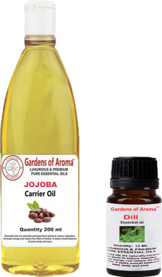 

Gardens Of Aroma Dill 10ml and jojoba 200ml(210 ml)