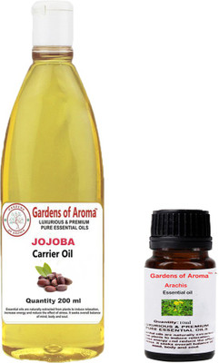 

Gardens Of Aroma Arachis 10ml and jojoba 200ml(210 ml)