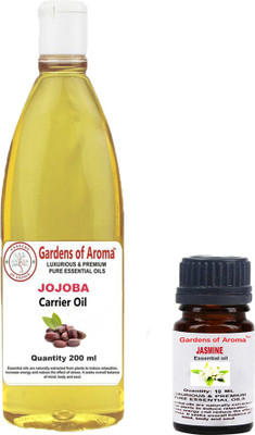 

Gardens Of Aroma Jasmine 10ml and jojoba 200ml(210 ml)