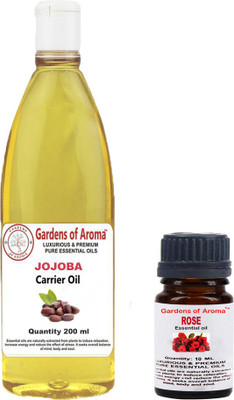 

Gardens Of Aroma Rose 10ml and jojoba 200ml(210 ml)