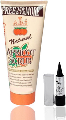 

ADS Appricot Scrub 50g & Kajal(Set of 2)