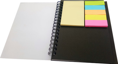 

Printmystic.com A5 Notebook(Notebook With Sticky Notes, Blue)