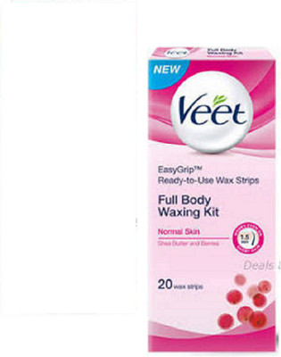 

Veet full body wax kit 20 Strips(20 Strips)