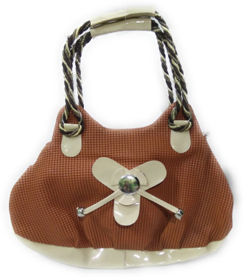 

AZED Collections Shoulder Bag(Tan, White)