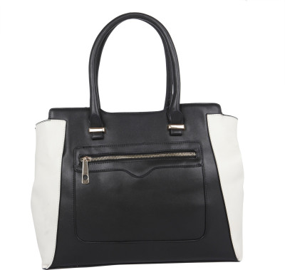 

Fur Jaden Hand-held Bag(Black, White)