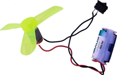 

PGSA2Z DC Motor kit for toy project Plus Mini Fan Blade(Multicolor)