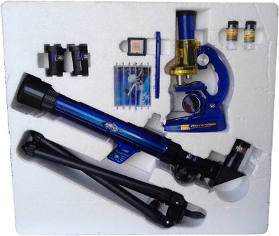 

kidoz kingdom MICROSCOPE AND TELESCOPE(Blue)