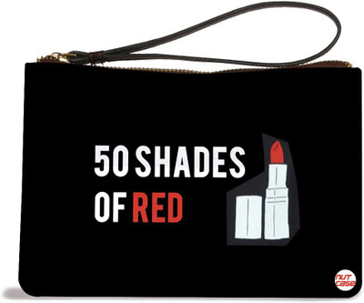 

Nutcaseshop 50 Shades Of Red Makeup Pouch(Multicolor)