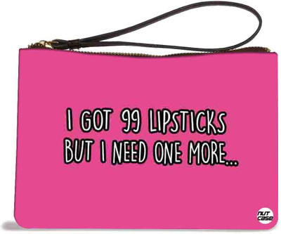 

Nutcaseshop Lipstick Pouch(Multicolor)