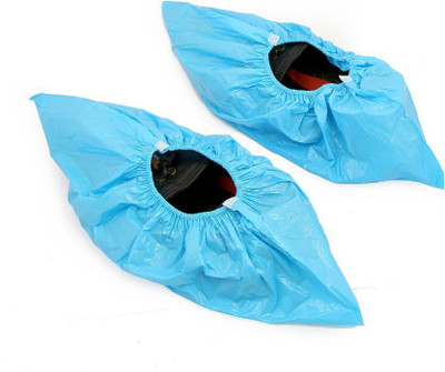 

Attracon ShoeCover Plastic Blue Boots Shoe Cover(Free Size Pack of 2)