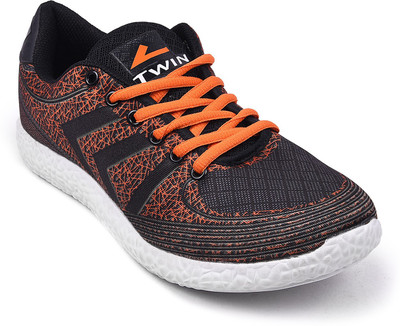 

TWIN Running Shoes For Men(Multicolor, Orange