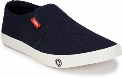 

Fentacia Slip On Sneakers For Men(Blue