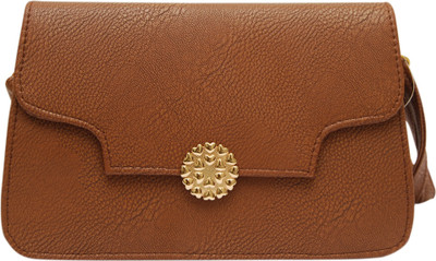 

tapioca Girls Brown PU Satchel
