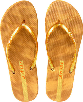 

Levitate Flip Flops, Tan gold