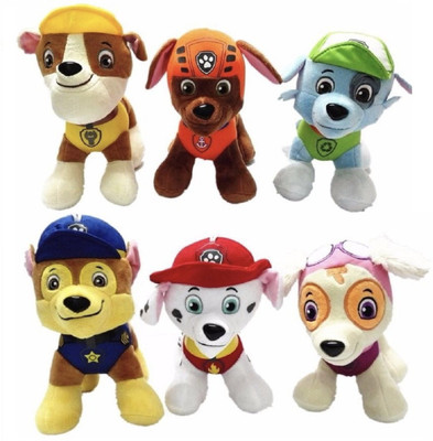 

iDream 6pcs Paw Patrol Dog Plush Soft Toy - 20 cm(Multicolor)