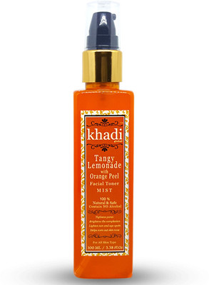 

Khadi Global Tangy Lemonade with Orange Peel Facial Mist Toner For Oil Control Contain No Alcohal 100% Natural & Safe 100ml.(100 ml)