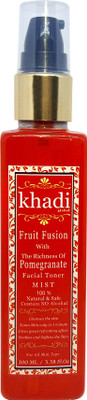

Khadi Global Fruit Fusion with Richness of Pomegranate Facial Mist Toner For Spotless Beauty Contain No Alcohal 100% Natural & Safe 100ml.(100 ml)