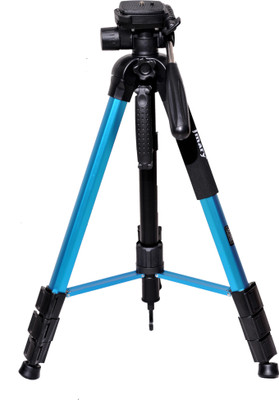 

Techlife Solutions Techlife Professional Aluminium Tripod cum monopod Camera Accessories Stand with Pan Head for Dslr Tripod Tripod, Monopod(Blue, Supports Up to 4000 g)