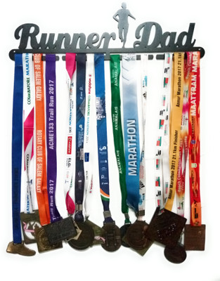 

Runwynd Runner Dad Medal Hanger Trophy(L)