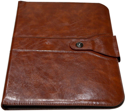 

Majaria Men Red Genuine Leather Document Holder(6 Card Slots)
