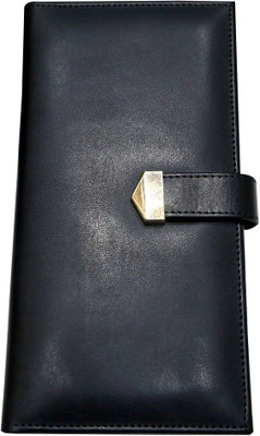 

Majaria Men Black Genuine Leather Document Holder(6 Card Slots)