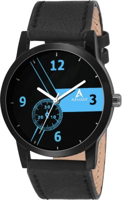 afloat AFL-4072 premium series BLACK Wrist Watch  - For Men   Watches  (Afloat)