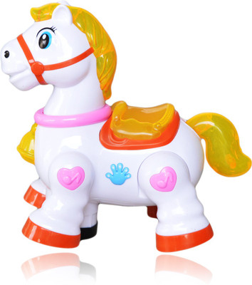 

Toys Factory Kids Beautiful Horse Joylight-YJ388 In many Colours(Multicolor)