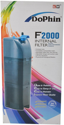 

Dophin Internal Filter F2000 Corner Aquarium Filter(Mechanical Filtration for Salt Water and Fresh Water)