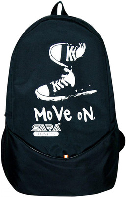 

SARA School backpack 20 L Backpack(Black)