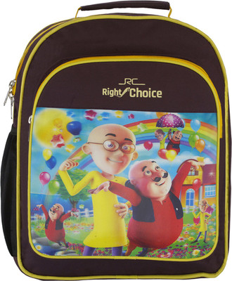 

Right Choice (2148) purple motu patlu school bag 20 L Backpack(Purple, Yellow)