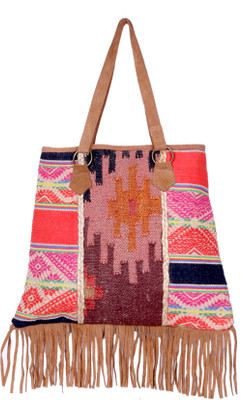 

IndiWeaves 82100-393-IW Shoulder Bag(Multicolor, 18 inch)