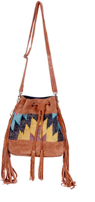 

IndiWeaves 82100-375-IW Shoulder Bag(Multicolor, 11 inch)
