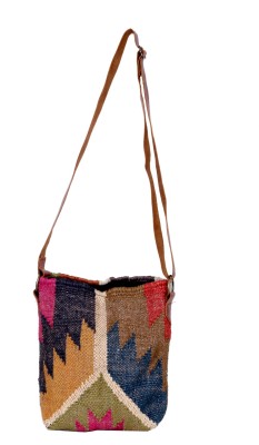 

IndiWeaves 82100-372-IW Shoulder Bag(Multicolor, 10 inch)