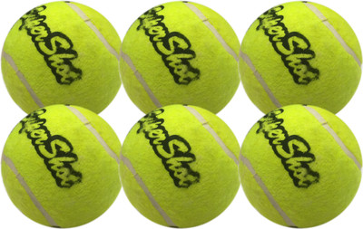 

HRS Supershot - Light Weight Cricket Tennis Ball(Pack of 6, Yellow), Yellow (light weight)