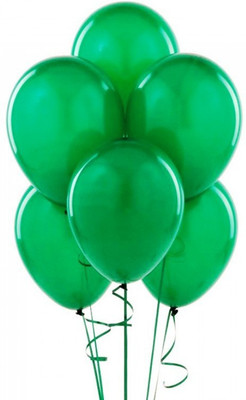 

Balloonistics Solid Dark Green Premium Latex Balloon Balloon(Green, Pack of 50)