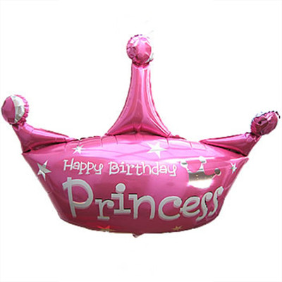 

Atpata Funky Printed Princess Crown Balloon(Pink, Pack of 1)