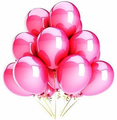 

Balloonistics Solid Metallic Light Pink Latex Balloon Balloon(Pink, Pack of 50)