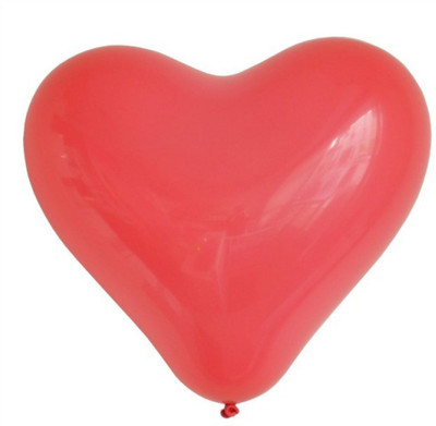 Shoppernation Solid BA 11 Balloon(Red, Pack of 25)