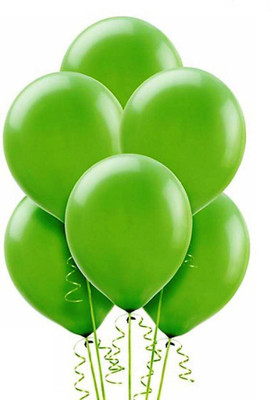 

Balloonistics Solid Light Green Premium Latex Balloon Balloon(Green, Pack of 50)