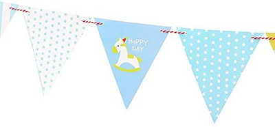 

TOYXE 40599 Party Decoration Pennant Banner(8 ft, Pack of 1)