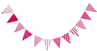 

TOYXE 40591 Party Decoration Pennant Banner(8 ft, Pack of 1)