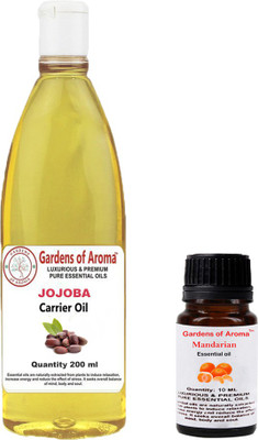 

Gardens Of Aroma Mandarian 10ml and jojoba 200ml(210 ml)