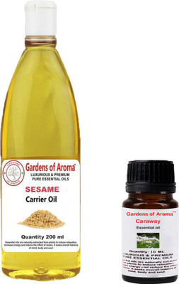 Gardens Of Aroma Caraway 10ml AndSesame 200ml(210 ml)