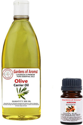 

Gardens of Aroma Argan 10ml And Olive 200ml(210 ml)