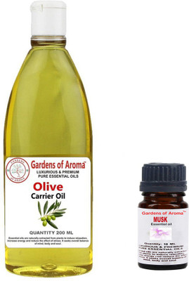 

Gardens of Aroma Musk 10ml And Olive 200ml(210 ml)
