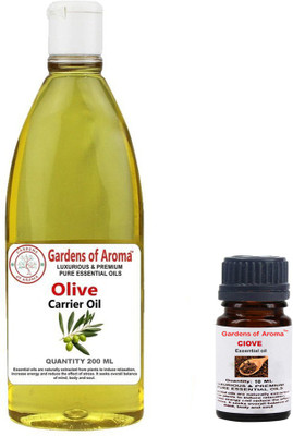 

Gardens of Aroma Clove 10ml And Olive 200ml(210 ml)
