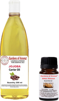 

Gardens Of Aroma Bitter Almond 10ml and jojoba 200ml(210 ml)