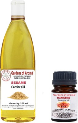 

Gardens Of Aroma Frankincense 10ml AndSesame 200ml(210 ml)