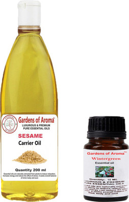 

Gardens Of Aroma Wintergreen 10ml AndSesame 200ml(210 ml)
