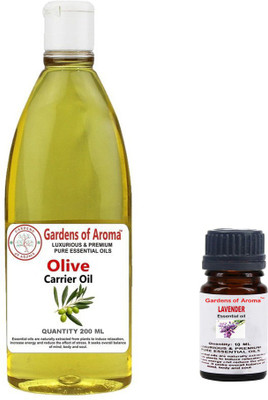

Gardens of Aroma Lavender 10ml And Olive 200ml(210 ml)